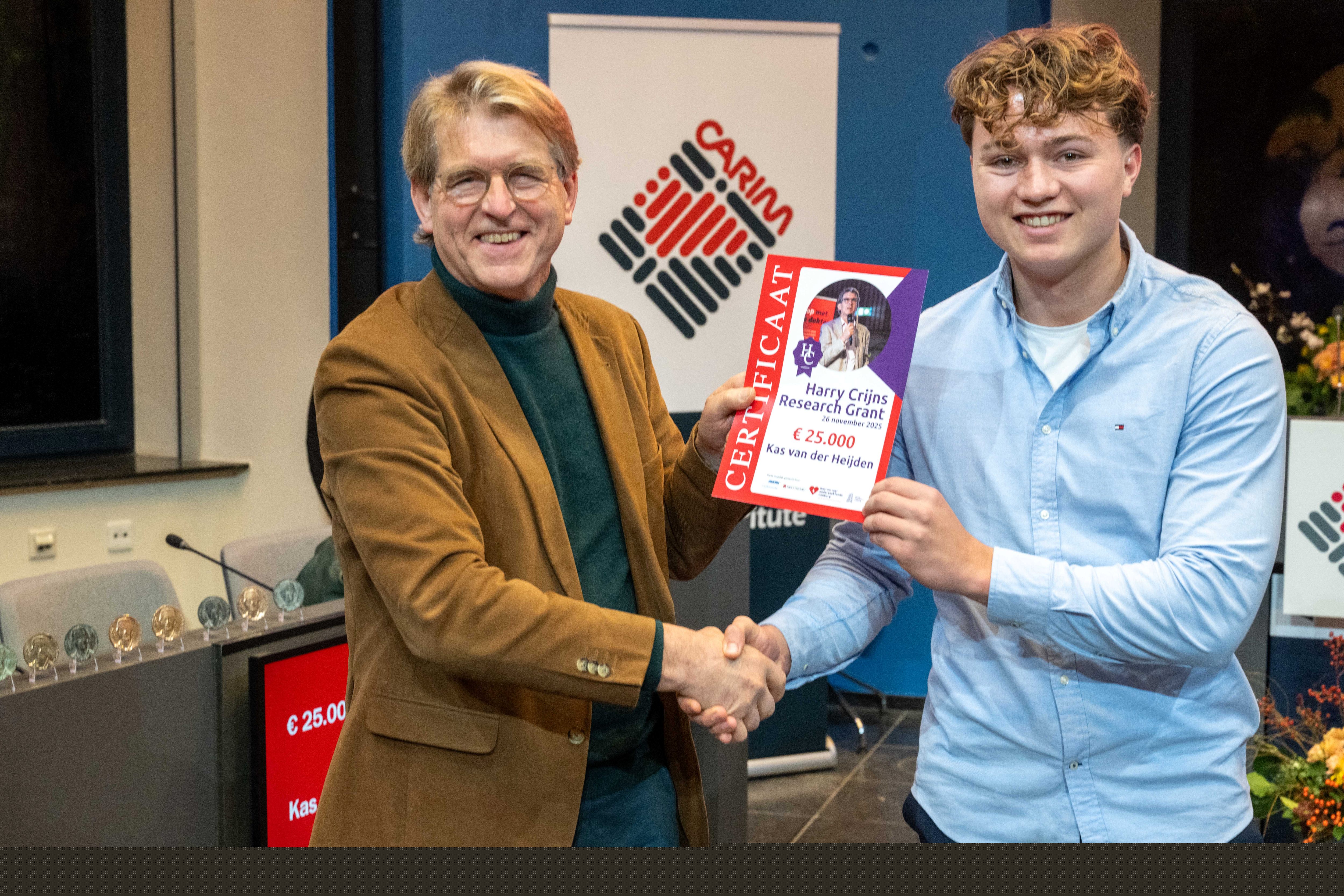 Kas van der Heijden Harry Crijns Research Grant